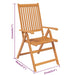 Set mobilier de grădină, 9 piese, lemn masiv de acacia - WALTI WALTI