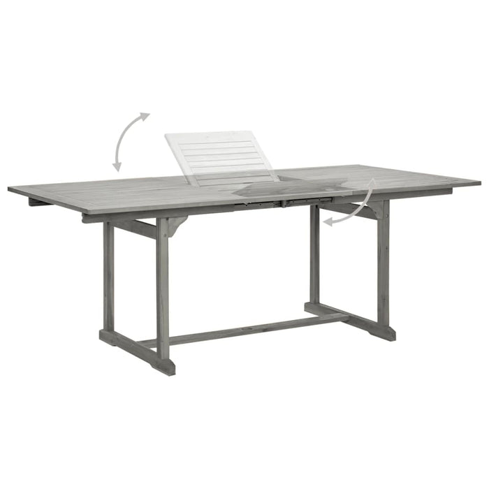 Set mobilier de grădină, 5 piese, lemn masiv de acacia WALTI