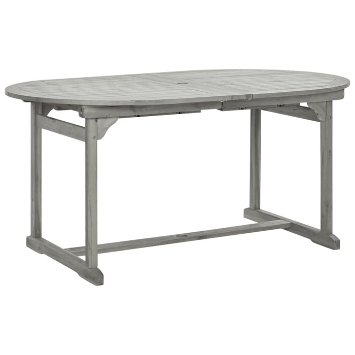Set mobilier de grădină, 7 piese, lemn masiv de acacia WALTI
