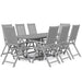 Set mobilier de grădină, 9 piese, lemn masiv de acacia - WALTI WALTI