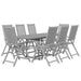 Set mobilier de grădină, 9 piese, lemn masiv de acacia - WALTI WALTI