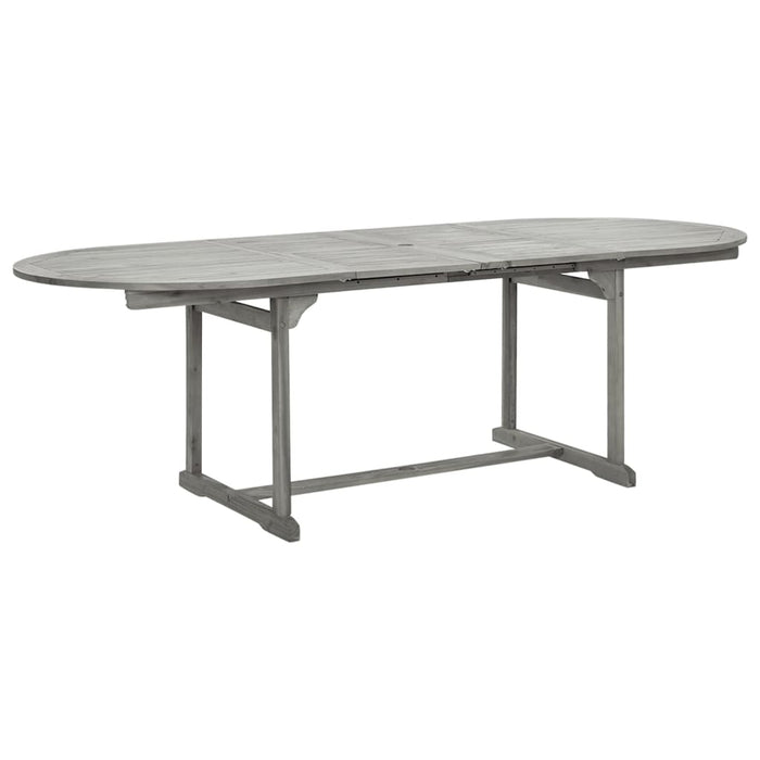 Set mobilier de grădină, 9 piese, lemn masiv de acacia - WALTI WALTI