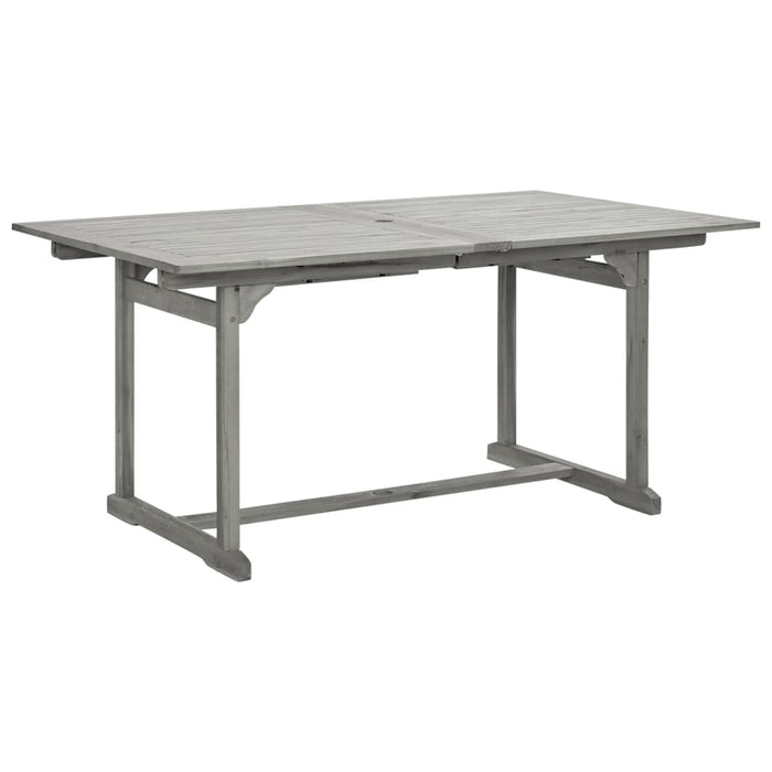 Set mobilier de grădină, 9 piese, lemn masiv de acacia - WALTI WALTI