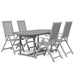 Set mobilier de grădină, 5 piese, lemn masiv de acacia - WALTI WALTI