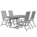 Set mobilier de grădină, 5 piese, lemn masiv de acacia - WALTI WALTI