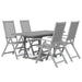 Set mobilier de grădină, 5 piese, lemn masiv de acacia - WALTI WALTI
