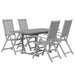 Set mobilier de grădină, 5 piese, lemn masiv de acacia - WALTI WALTI