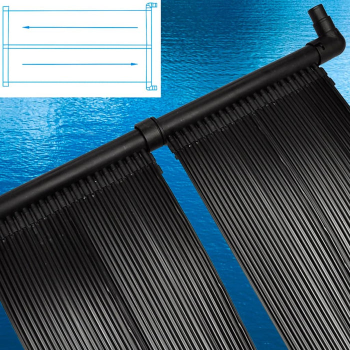 Panou încălzitor solar pentru piscină, 6 buc., 80x620 cm - WALTI WALTI