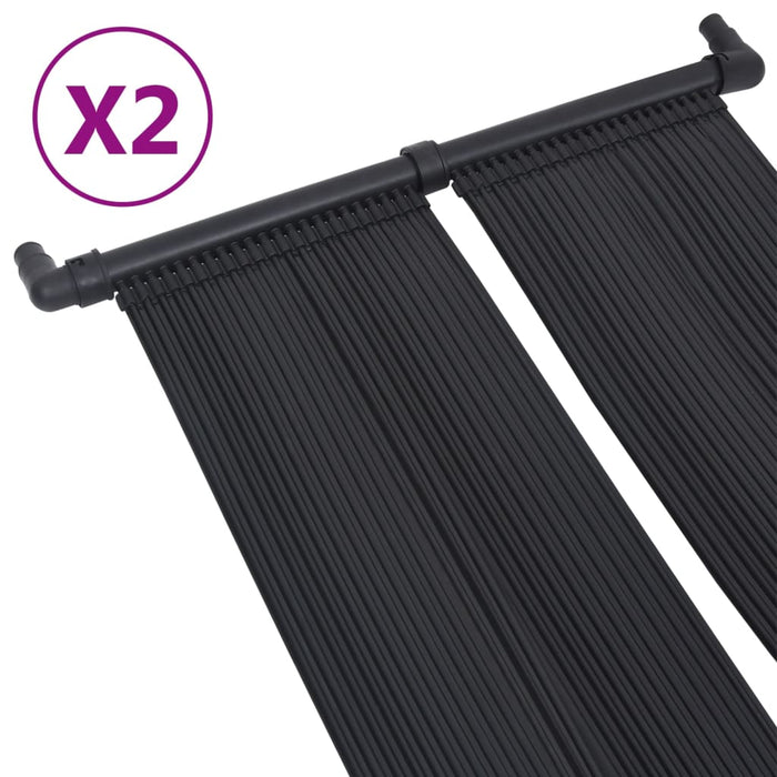 Panou încălzitor solar pentru piscină, 2 buc., 80x310 cm - WALTI WALTI
