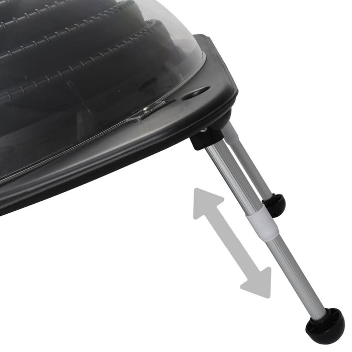 Încălzitor solar de piscină 5 buc. 75x75x36cm HDPE aluminiu - WALTI WALTI