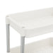 Cărucior de bucătărie 5 niveluri alb 42x29x128 cm fier și ABS - WALTI WALTI