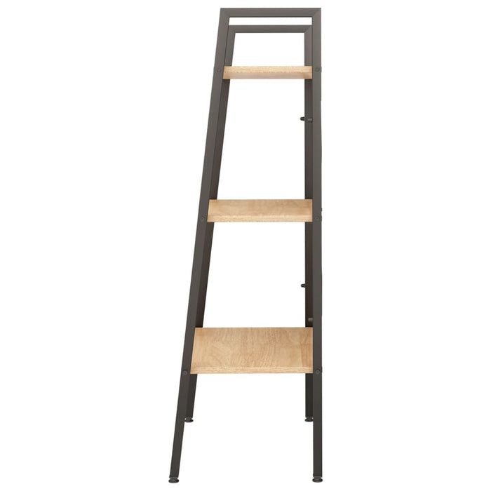 Raft cu 3 niveluri, maro deschis / negru, 56x35x108 cm - WALTI WALTI