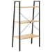 Raft cu 3 niveluri, maro deschis / negru, 56x35x108 cm - WALTI WALTI