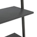 Raft înclinat, cu 4 niveluri, negru, 64x34x150,5 cm - WALTI WALTI