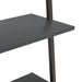 Raft înclinat, cu 5 niveluri, negru, 64x34x185,5 cm - WALTI WALTI
