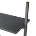 Raft înclinat, cu 5 niveluri, negru, 64x34x185,5 cm - WALTI WALTI