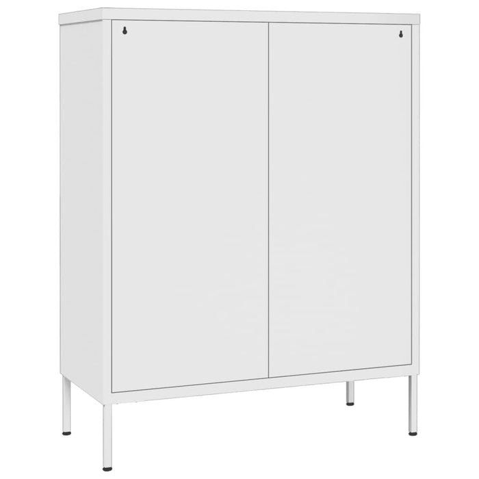 Dulap cu sertare, alb, 80x35x101,5 cm, oțel - WALTI WALTI