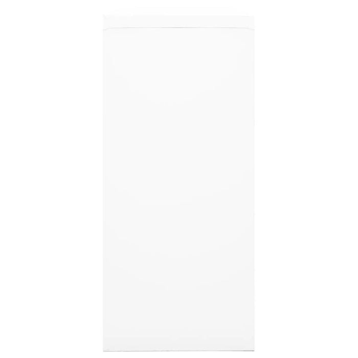 Dulap cu ușă glisantă, alb, 90x40x90 cm, oțel - WALTI WALTI