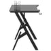 Birou de gaming cu picioare formă Y, negru, 110x60x75 cm - WALTI WALTI