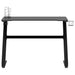 Birou de gaming cu picioare în formă de ZZ, negru, 110x60x75 cm - WALTI WALTI