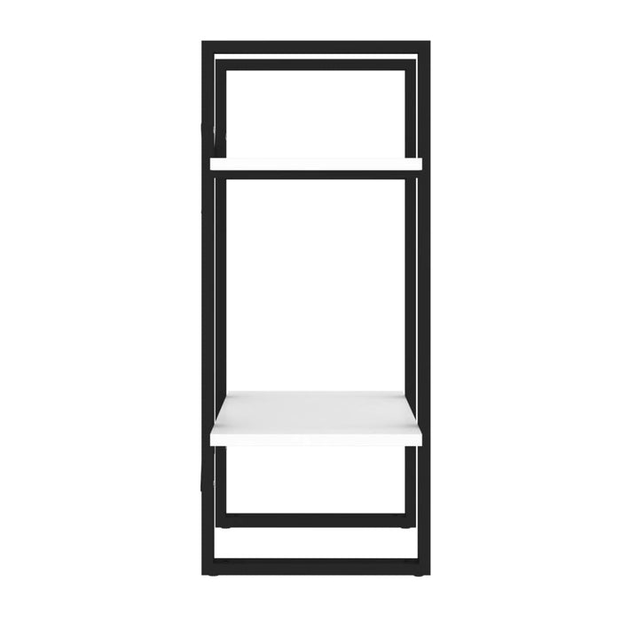 Bibliotecă cu 2 rafturi, alb, 40x30x70 cm, PAL - WALTI WALTI