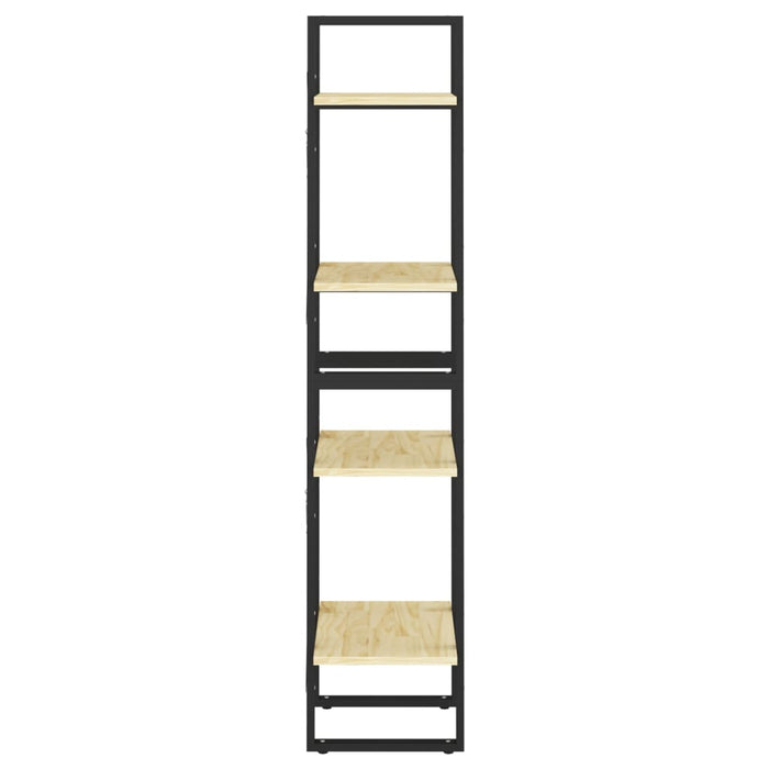 Bibliotecă cu 4 rafturi, 40x30x140 cm, lemn masiv de pin WALTI