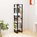 Bibliotecă cu 4 rafturi, alb, 40x30x140 cm, lemn masiv de pin - WALTI WALTI