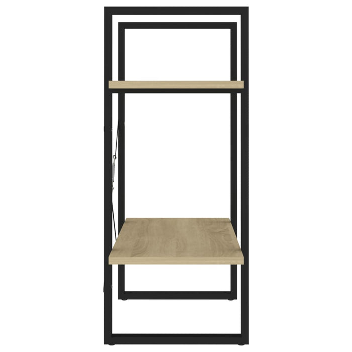 Bibliotecă cu 2 rafturi, stejar sonoma, 60x30x70 cm, PAL - WALTI WALTI