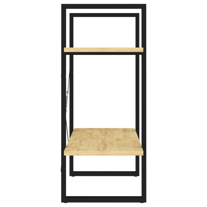 Bibliotecă cu 2 rafturi, 60x30x70 cm, lemn masiv de pin - WALTI WALTI