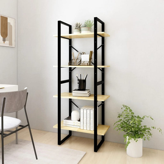 Bibliotecă cu 4 rafturi, 60x30x140 cm, lemn masiv de pin - WALTI WALTI