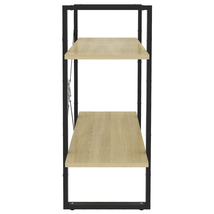 Bibliotecă cu 2 rafturi, stejar sonoma, 80x30x70 cm, PAL - WALTI WALTI
