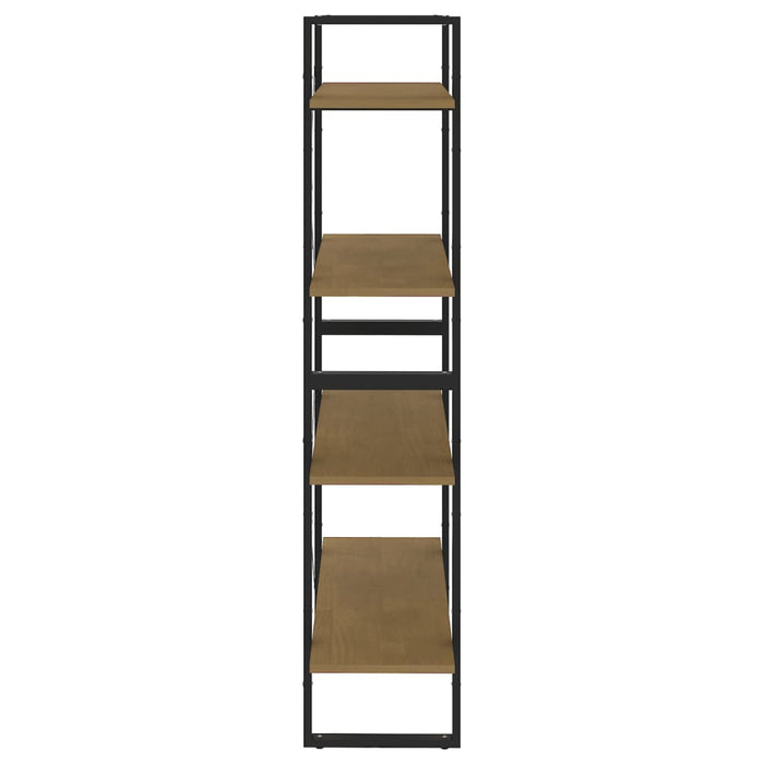 Bibliotecă cu 4 rafturi, 80x30x140 cm, lemn masiv de pin - WALTI WALTI