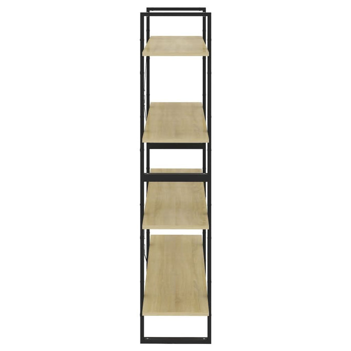 Dulap cu 4 rafturi, stejar sonoma, 100x30x140 cm PAL - WALTI WALTI