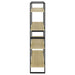 Dulap cu 4 rafturi, stejar sonoma, 100x30x140 cm PAL - WALTI WALTI