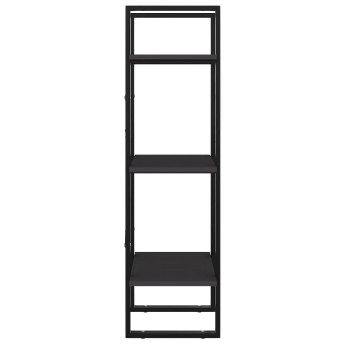 Bibliotecă cu 3 rafturi, gri, 40x30x105 cm, PAL - WALTI WALTI
