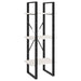 Bibliotecă cu 3 rafturi, alb, 40x30x105 cm, lemn masiv de pin - WALTI WALTI