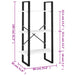 Raft de depozitare, alb, 60x30x105 cm, PAL - WALTI WALTI