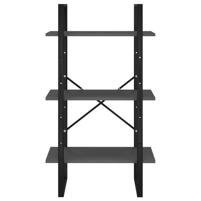 Raft de depozitare, gri, 60x30x105 cm, PAL - WALTI WALTI