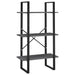 Raft de depozitare, gri, 60x30x105 cm, lemn masiv de pin - WALTI WALTI