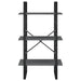 Raft de depozitare, gri, 60x30x105 cm, lemn masiv de pin - WALTI WALTI