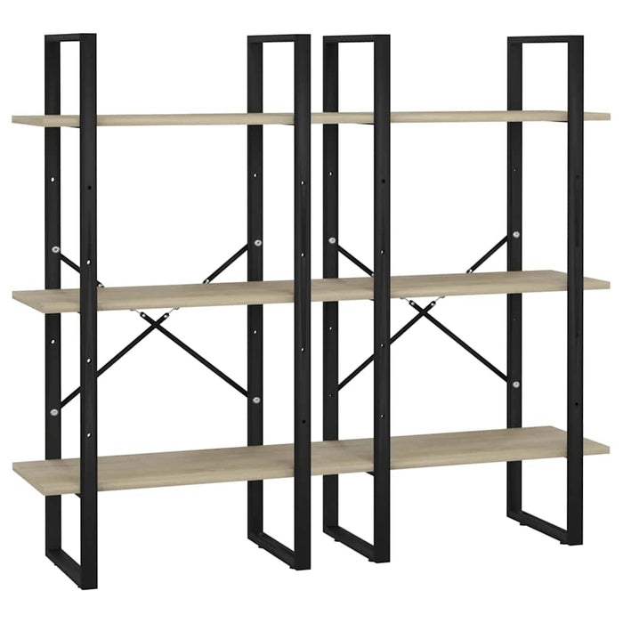 Raft de depozitare, stejar sonoma, 60x30x210 cm, lemn compozit WALTI