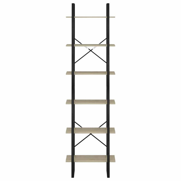 Raft de depozitare, stejar sonoma, 60x30x210 cm, lemn compozit WALTI