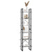 Raft de depozitare, gri beton, 60x30x210 cm, lemn compozit - WALTI WALTI