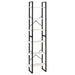 Raft de depozitare, alb, 60x30x210 cm, lemn masiv de pin - WALTI WALTI