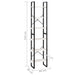 Raft de depozitare, alb, 60x30x210 cm, lemn masiv de pin - WALTI WALTI