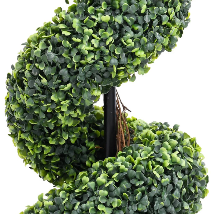 Plantă artificială de cimișir cu ghiveci, verde, 89 cm, spirală - WALTI WALTI
