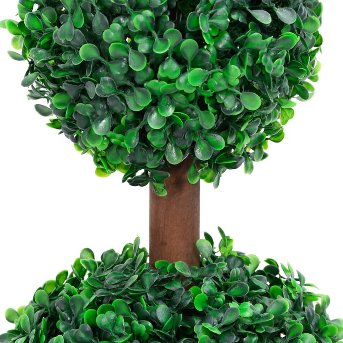 Plantă artificială cimișir cu ghiveci, verde, 60cm, formă minge - WALTI WALTI