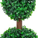 Plantă artificială cimișir cu ghiveci, verde, 60cm, formă minge - WALTI WALTI