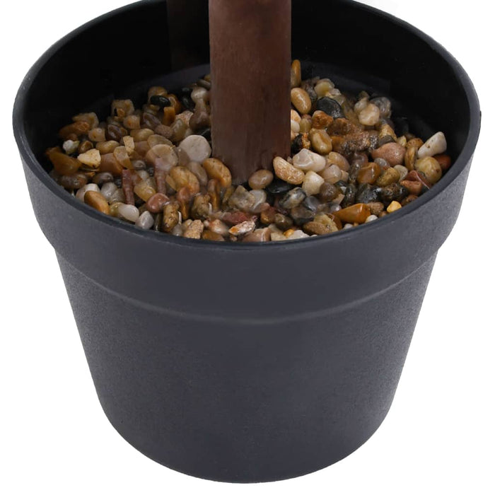 Plantă artificială cimișir cu ghiveci, verde, 60cm, formă minge - WALTI WALTI