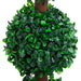 Plantă artificială cimișir cu ghiveci, verde, 90cm, formă minge - WALTI WALTI